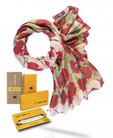 Палантин Женский SN40-FL.DE.DIEU/RUBIS